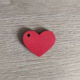 Inimă Roșie - Decorație 3.5x3cm ( PID-5JALFMZU3S8 ) [photo_00]