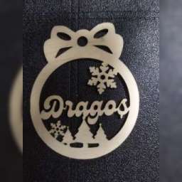 Dragos - decorațiune din placaj personalizată ( PID-5J7DCYVLTXG ) [photo_00]