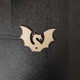 Dragon din placaj - Decoratie 8cm x 6cm ( PID-5JALFMMLWPW ) [photo_00]