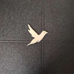 Pasare din placaj - Decoratie 6cm x 5cm ( PID-5JALFMMIC6O ) [photo_00]