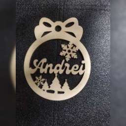 Andrei - decorațiune din placaj personalizată ( PID-5J7DCYVLIOW ) [photo_00]