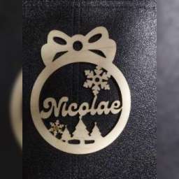 Nicolae - decorațiune din placaj personalizată ( PID-5J7DCYVM7WW ) [photo_00]