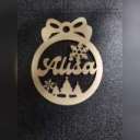 Alisa - decorațiune din placaj personalizată ( PID-5J7DCYVLDFS ) [photo_00]