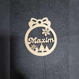 Maxim - decorațiune din placaj personalizată ( PID-5J7DDWCXQMO ) [photo_00]