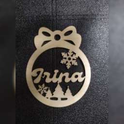 Irina - decorațiune din placaj personalizată ( PID-5J7DCYVNTJK ) [photo_00]