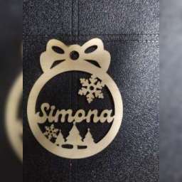 Simona - decorațiune din placaj personalizată ( PID-5J7DCYVM67C ) [photo_00]