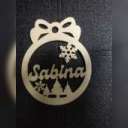 Sabina - decorațiune din placaj personalizată ( PID-5J7DCYVM6W0 ) [photo_00]