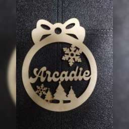 Arcadie - decorațiune din placaj personalizată ( PID-5J7DCYVLKOW ) [photo_00]