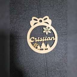 Cristian - decorațiune din placaj personalizată ( PID-5J7DF7RAGX4 ) [photo_00]
