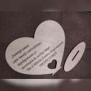 Inimă - Decorație cu mesaj personalizat ( PG-5JAL8QP6CDW ) [photo_01]